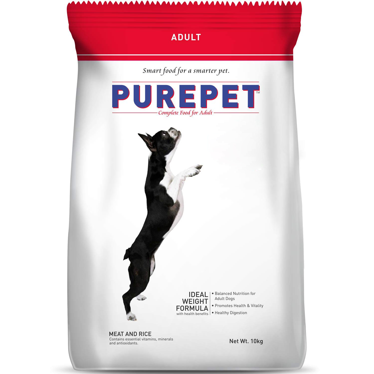 Drools Purepet Meat and Rice Adult 10kg