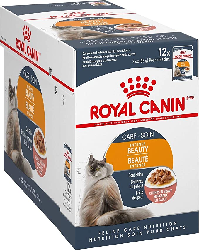 Royal Canin Care Intense Beauty Gravy Salsa Sas 85gm (Pack of 12)