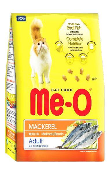 Me-O Dry Cat Food Mackeral 3 Kg