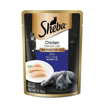 SHEBA Rich Premium Adult  Wet Cat Food, Chicken 70gm