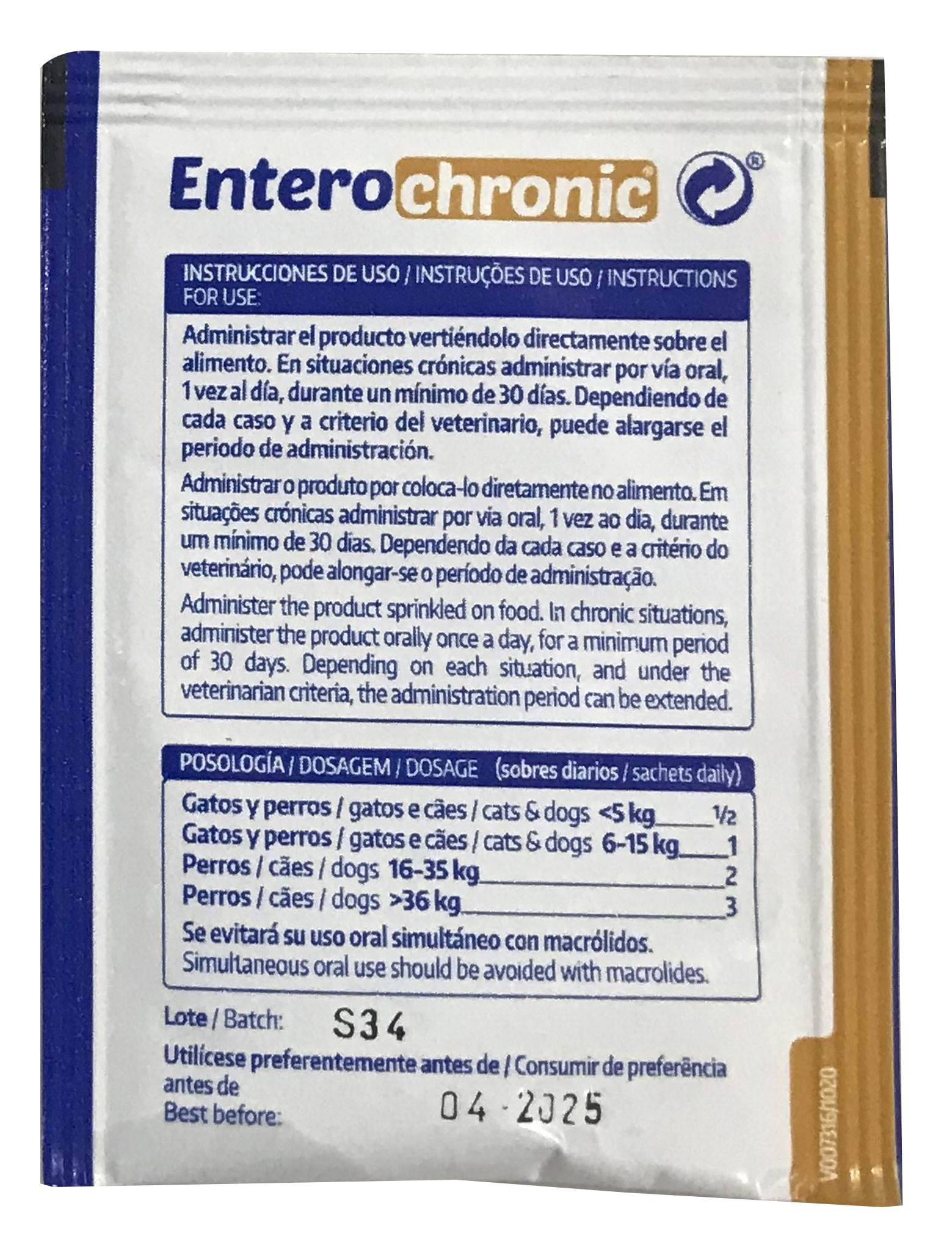 Vivaldis Entero Chronic Sachet