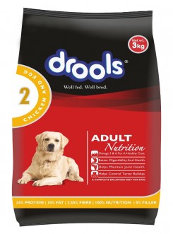 Drools Adult Chicken and Egg 3kg