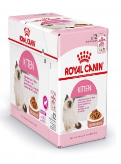 Royal Canin Kitten Instinctive Gravy Salsa Sas 85gm (Pack of 12)